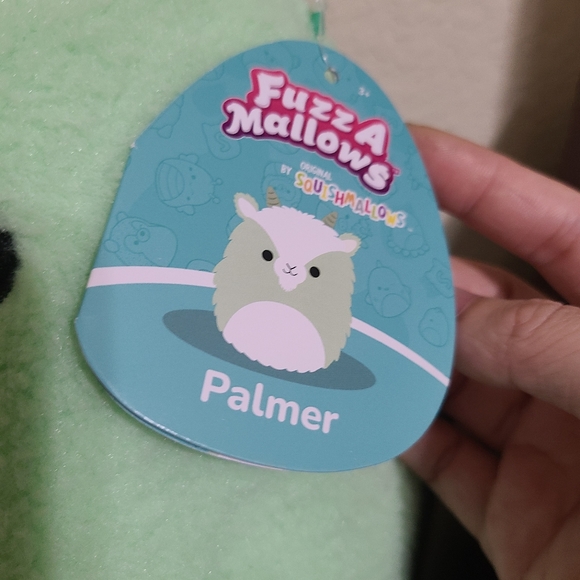 Fuzz A Mallows Palmer the Goat Squishmallows - Picture 2 of 2